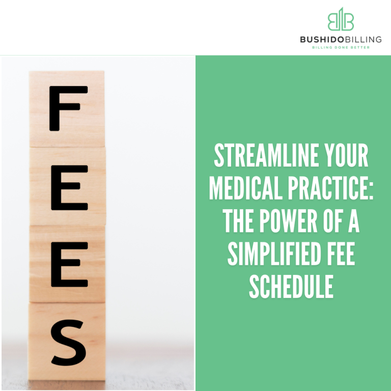 Streamline Your Medical Practice: The Power of a Simplified Fee Schedule