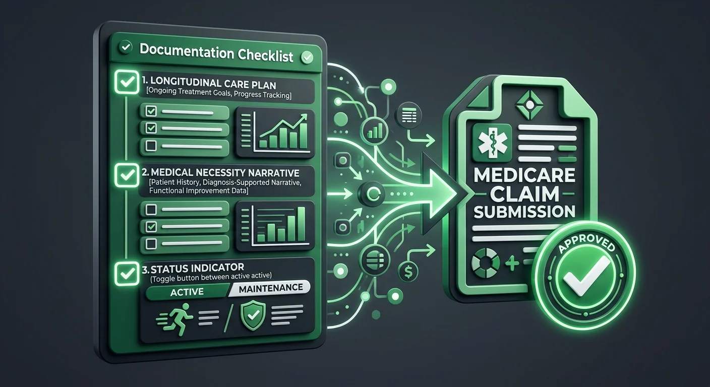 G2211 chiropractic documentation checklist for Medicare longitudinal care billing