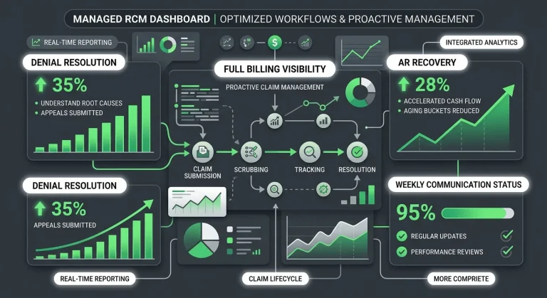 Billing Software vs. Managed RCM: Which One Provides Better Scalability for High-Volume Clinics?