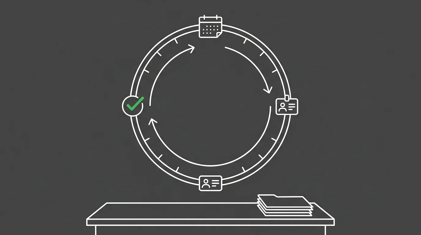 chiropractic credentialing maintenance cycle checkpoints diagram