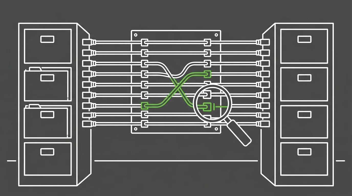 EHR data migration mapping error between two databases
