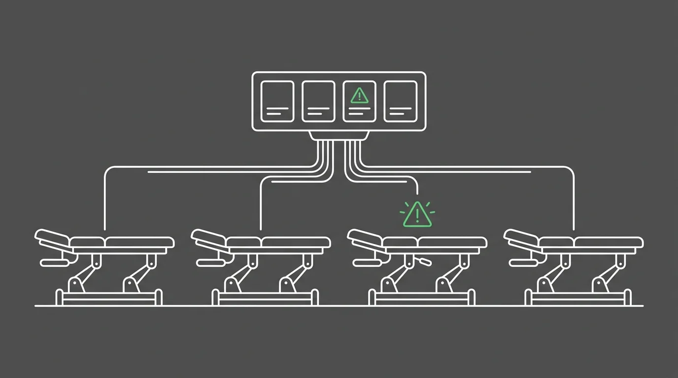 multi-location chiropractic credentialing management structure