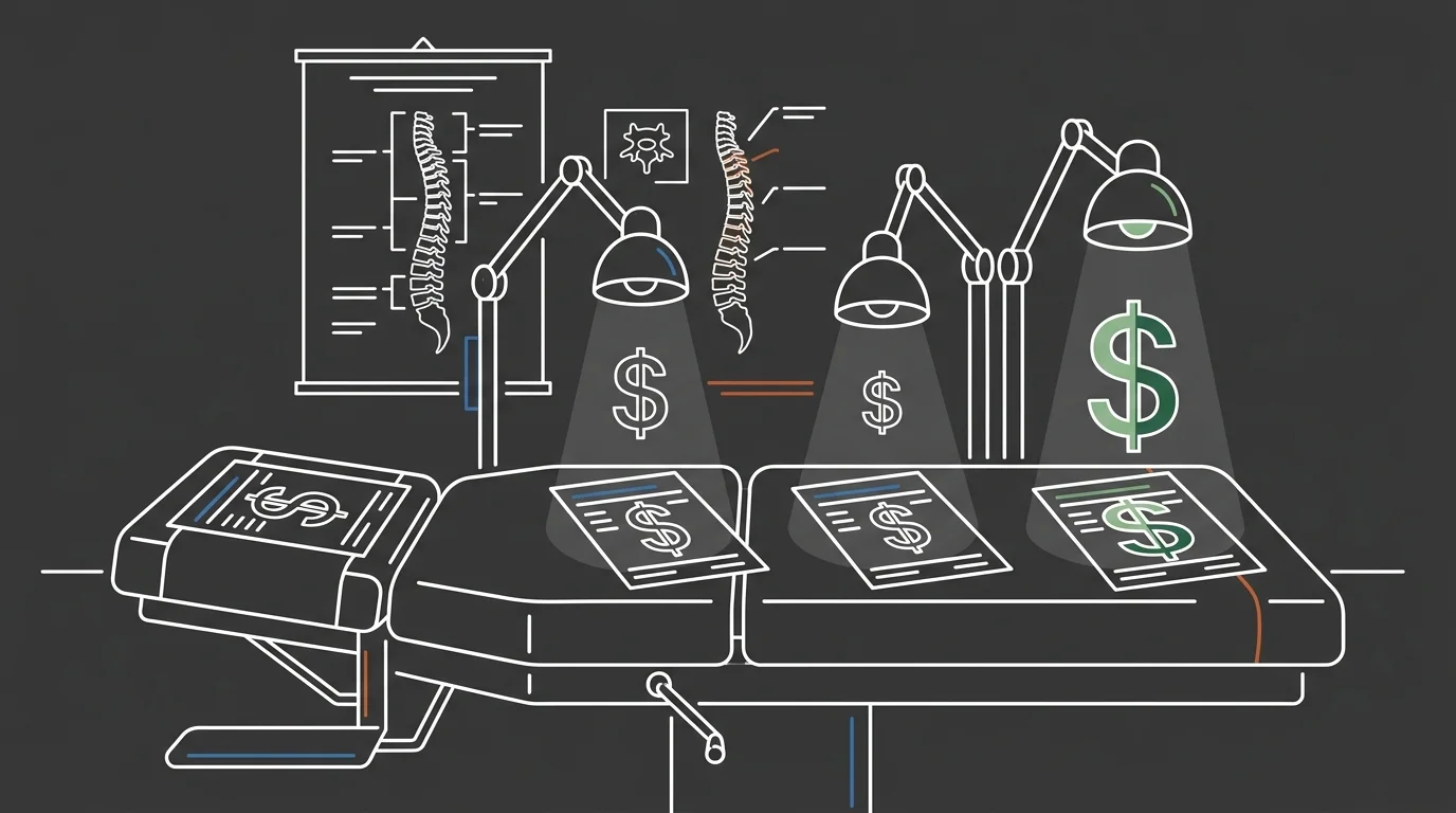 National Medicare fee schedule adjusted differently across chiropractic