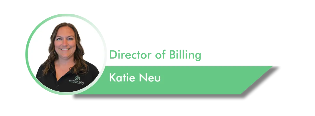Katie Neu, Director of Billing at Bushido Billing