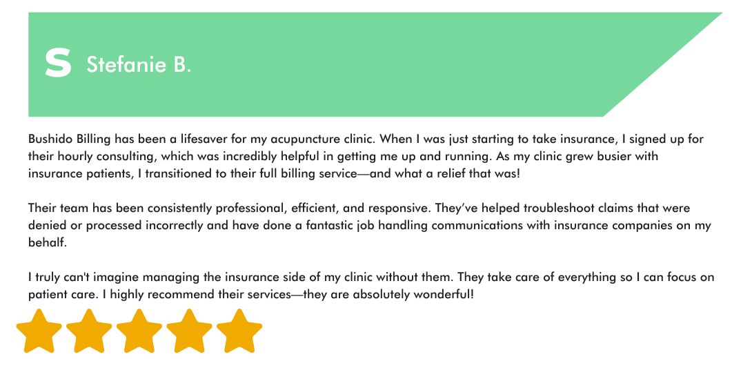 Stefanie B. Web Testimonial