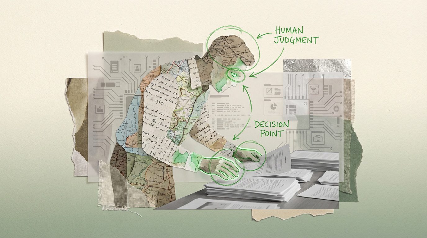 human intelligence and clinical judgment guiding billing decisions