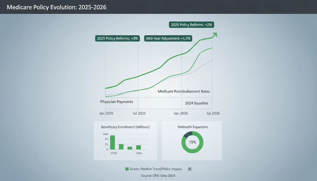 2026 Medicare physician fee schedule changes and chiropractic reimbursement impact timeline