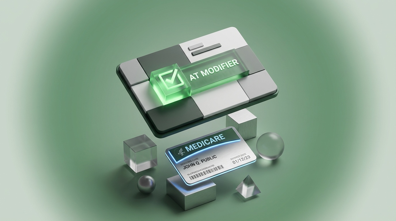 Medicare AT modifier requirement for chiropractic manipulation claims