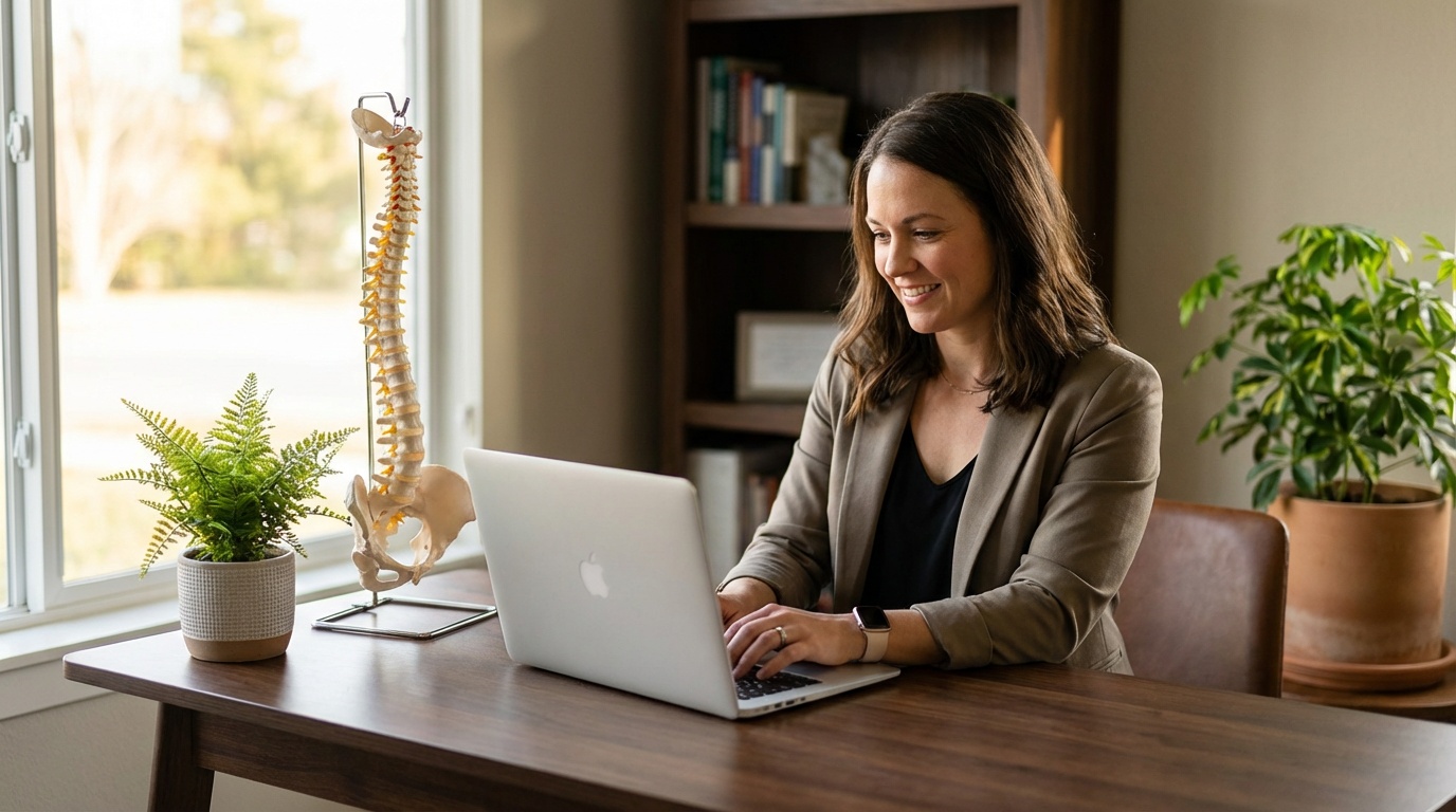 chiropractic associate achieving independent billing workflow with documentation confidence
