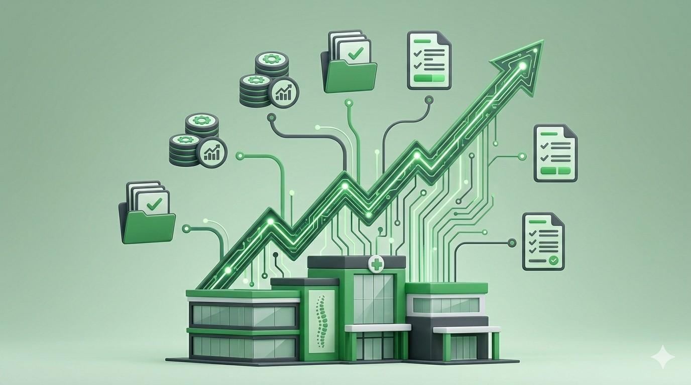 chiropractic practice revenue growth supported by specialized billing and organized documentation
