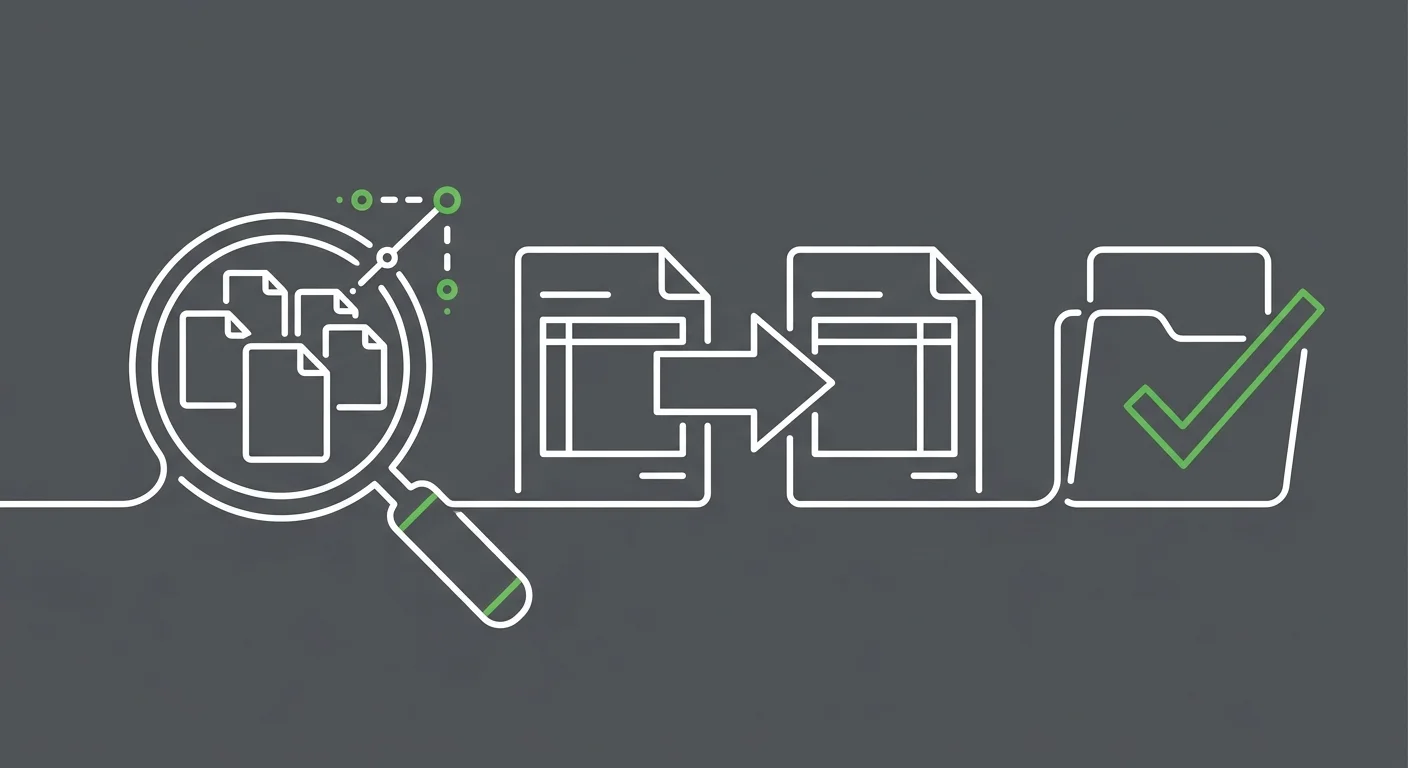 post-migration billing recovery process showing unlinked claim queue audit legacy ledger comparison and 835 file reconciliation