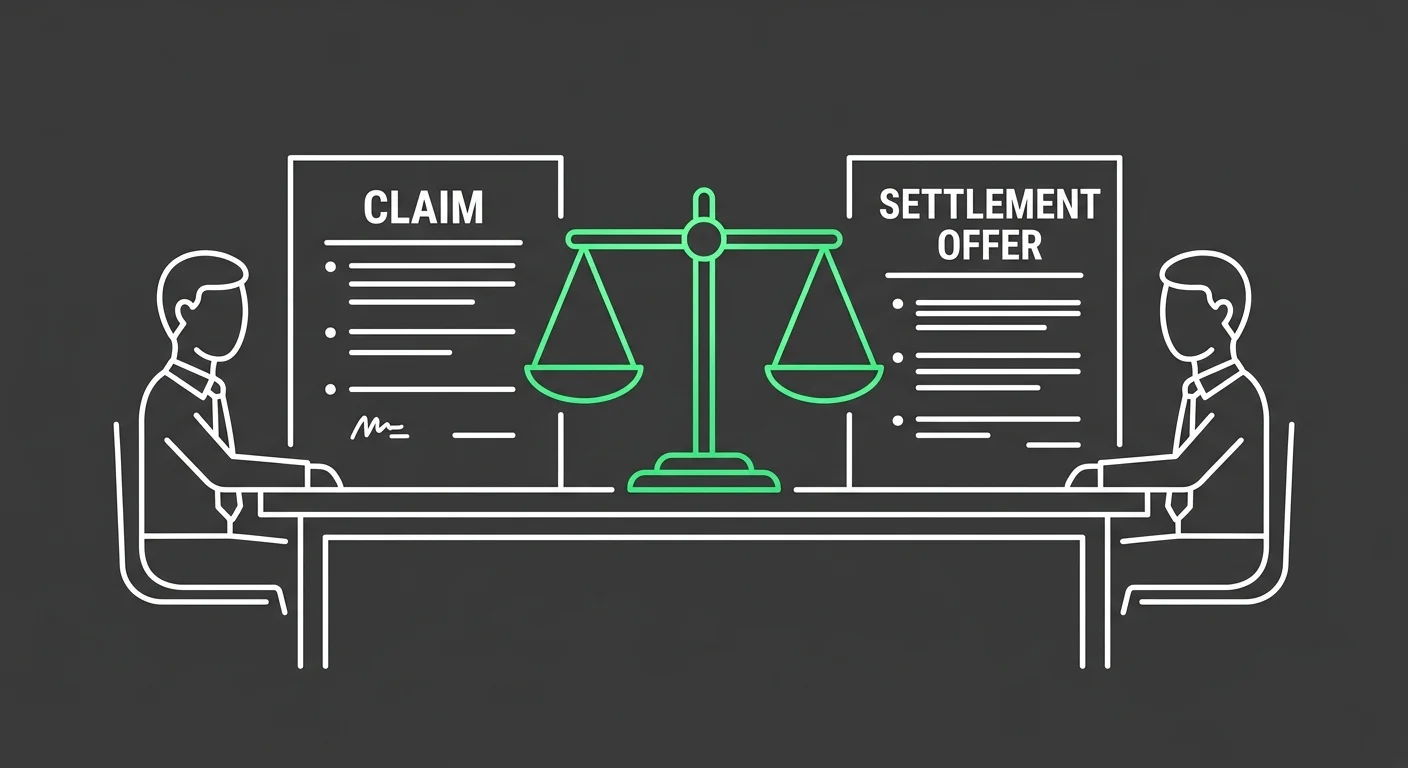 personal injury lien reduction negotiation showing balanced approach to settlement discussions with attorneys