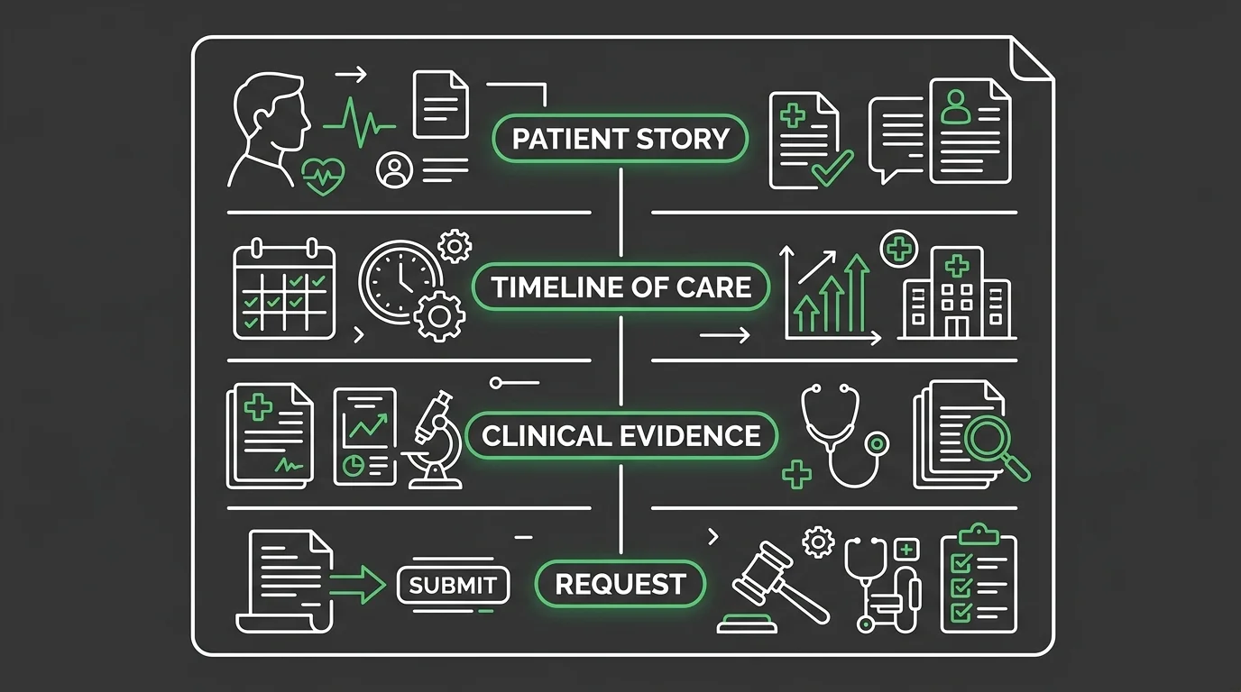 medical necessity letter structure for personal injury claim appeals and defense